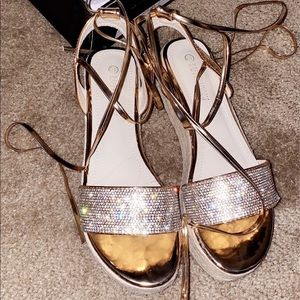 Sparkle sandals